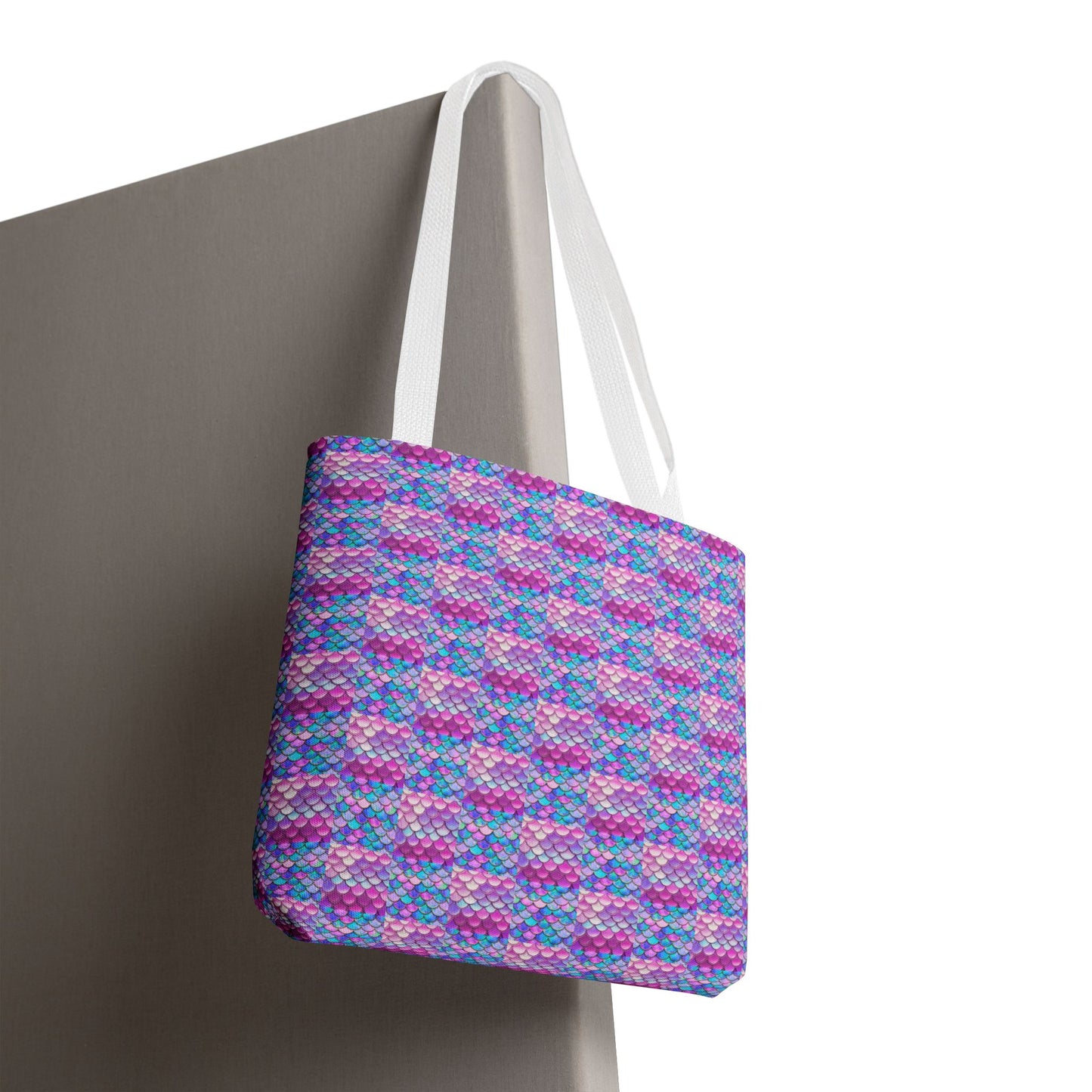 Mermaid Vibes 13" x 13" Tote Bag