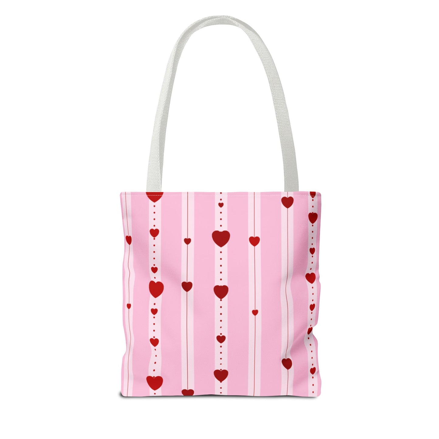 Hearts Aligned 13" x 13" Tote Bag