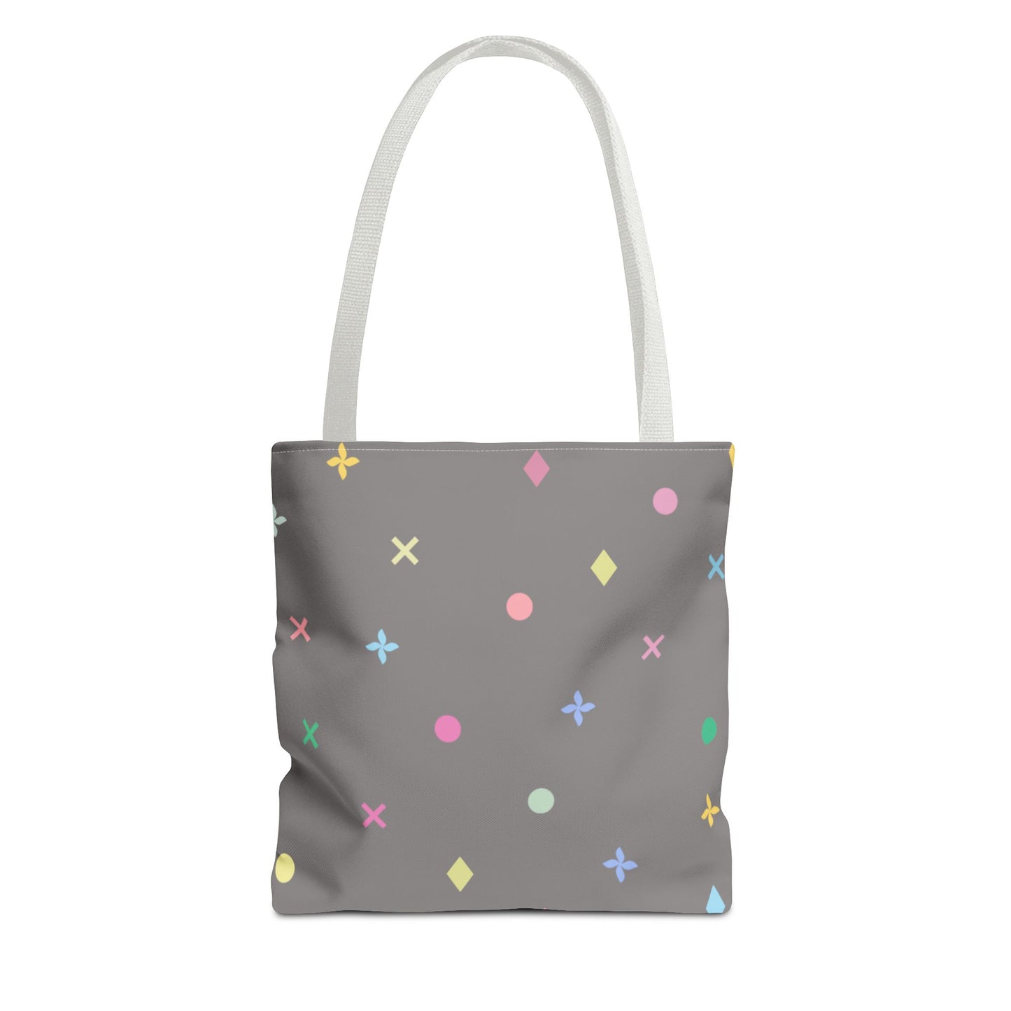 Iconic Aura 13" x 13" Tote Bag - Grey