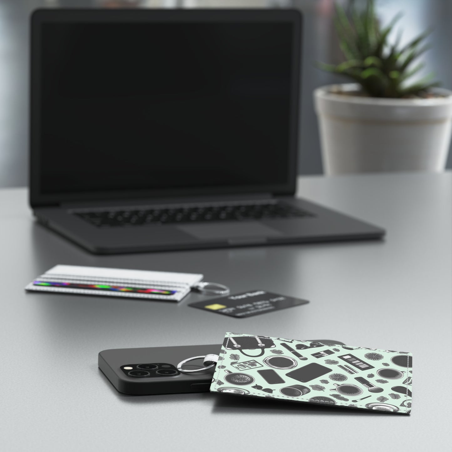 Your Life Is Your Show Faux Leather Card Wallet