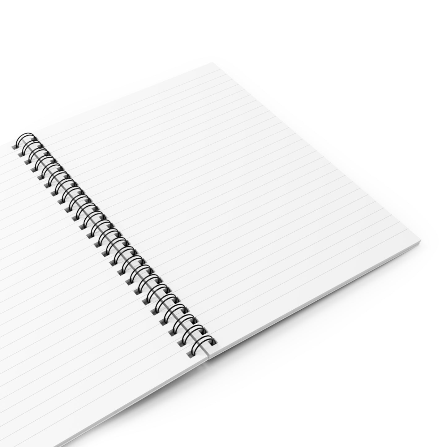 Delulu Is The Solulu Spiral Notebook - Ruled Line - White with Pastel Text