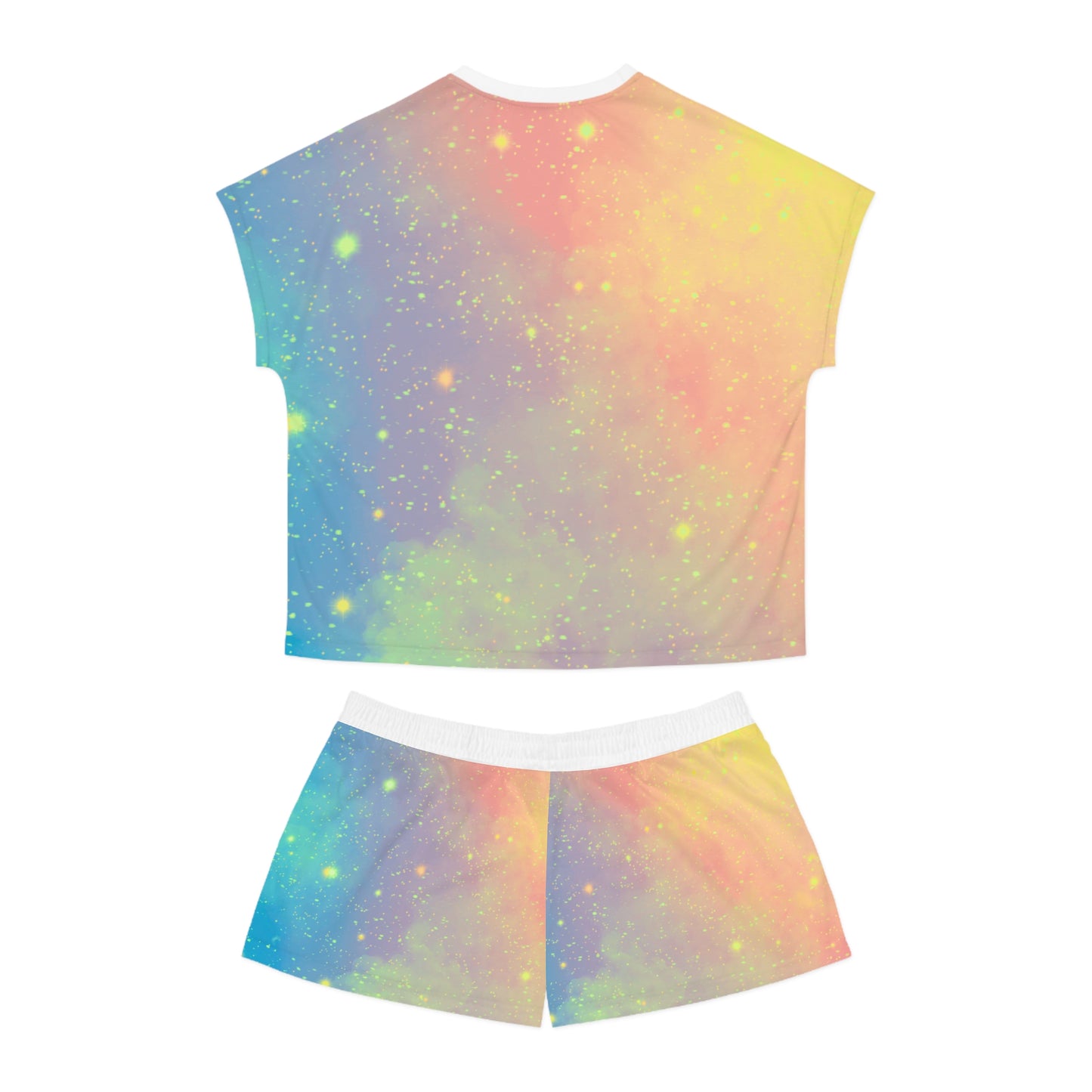 Pastel Twilight Women's Short Pajama Set