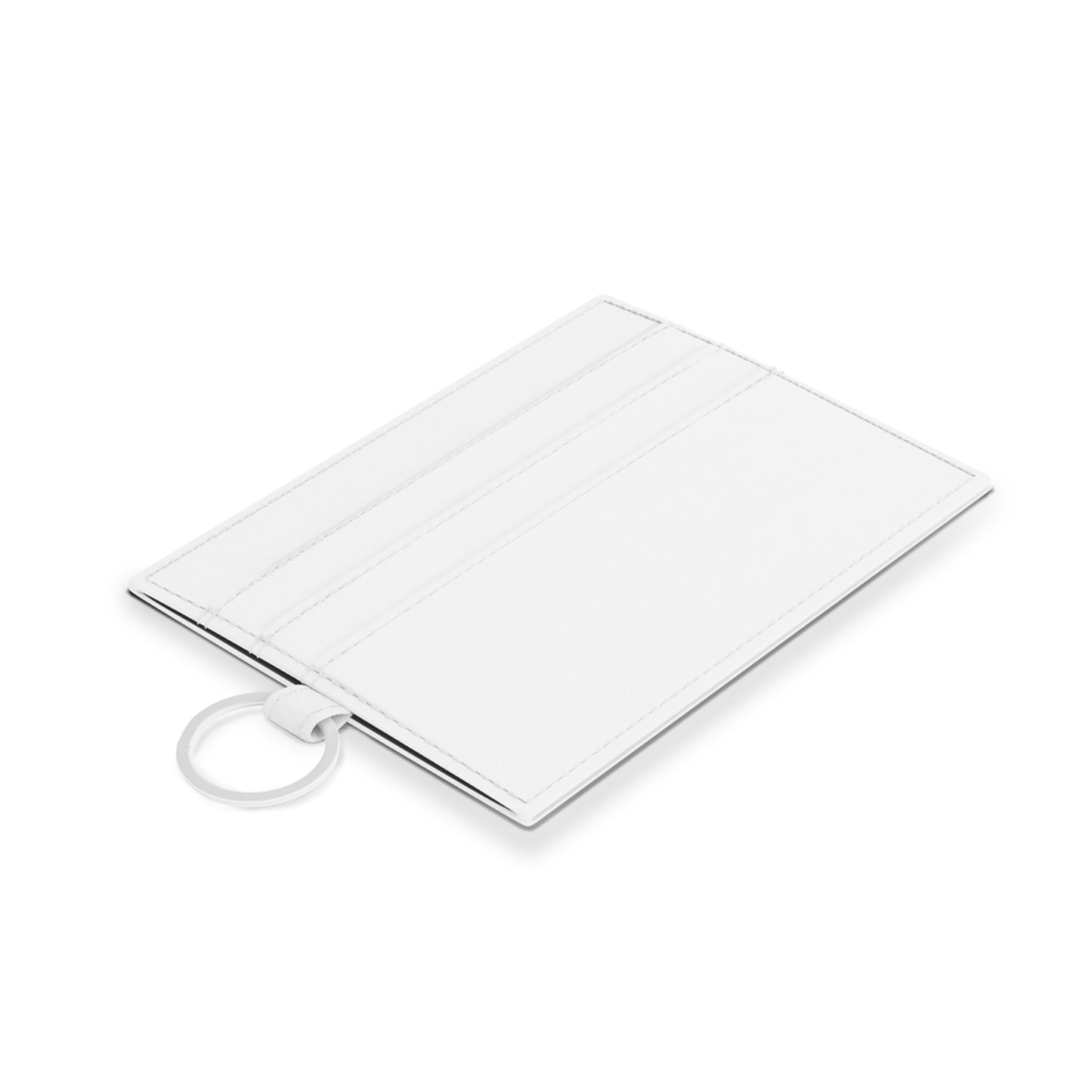 Iconic Aura Faux Leather Card Wallet - Grey