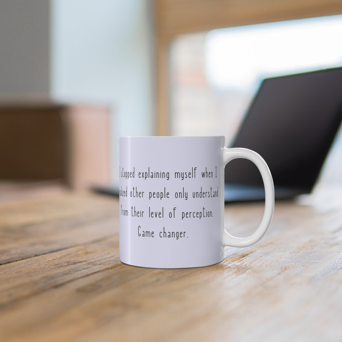 Game Changer 11oz Ceramic Mug - Pastel Blue/Lavender
