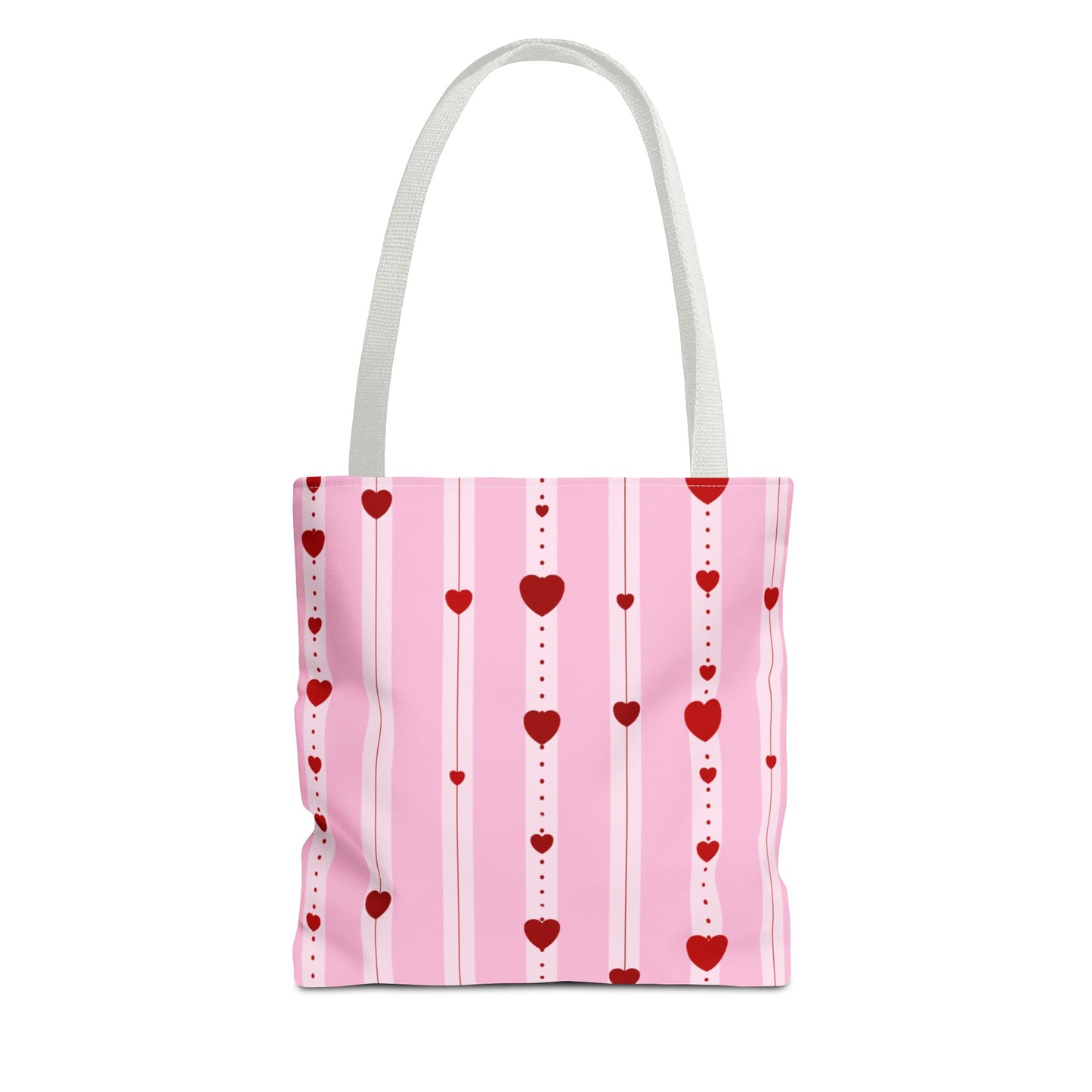 Hearts Aligned 13" x 13" Tote Bag
