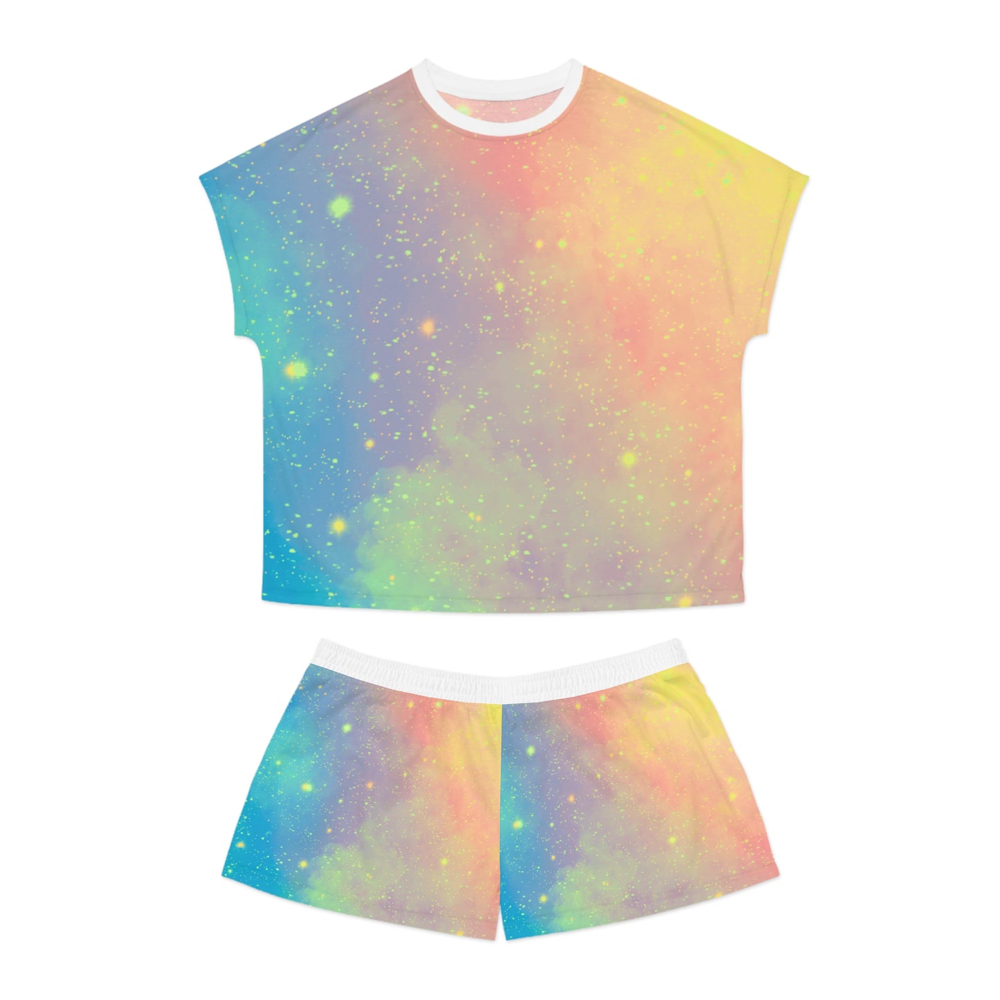 Pastel Twilight Women's Short Pajama Set