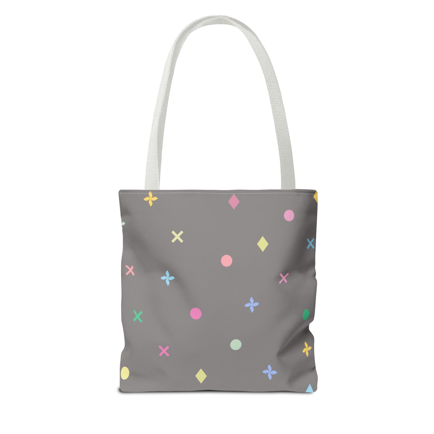 Iconic Aura 13" x 13" Tote Bag - Grey