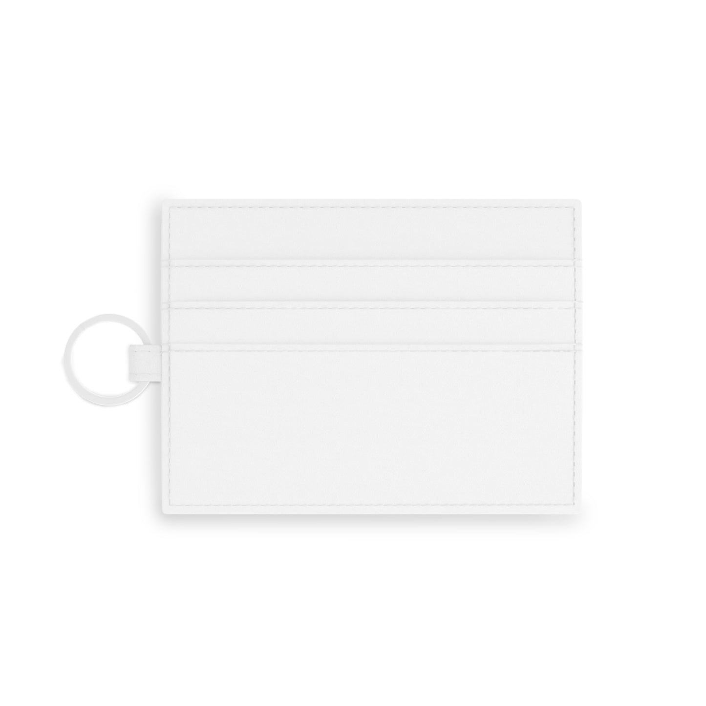 Iconic Aura Faux Leather Card Wallet - Grey