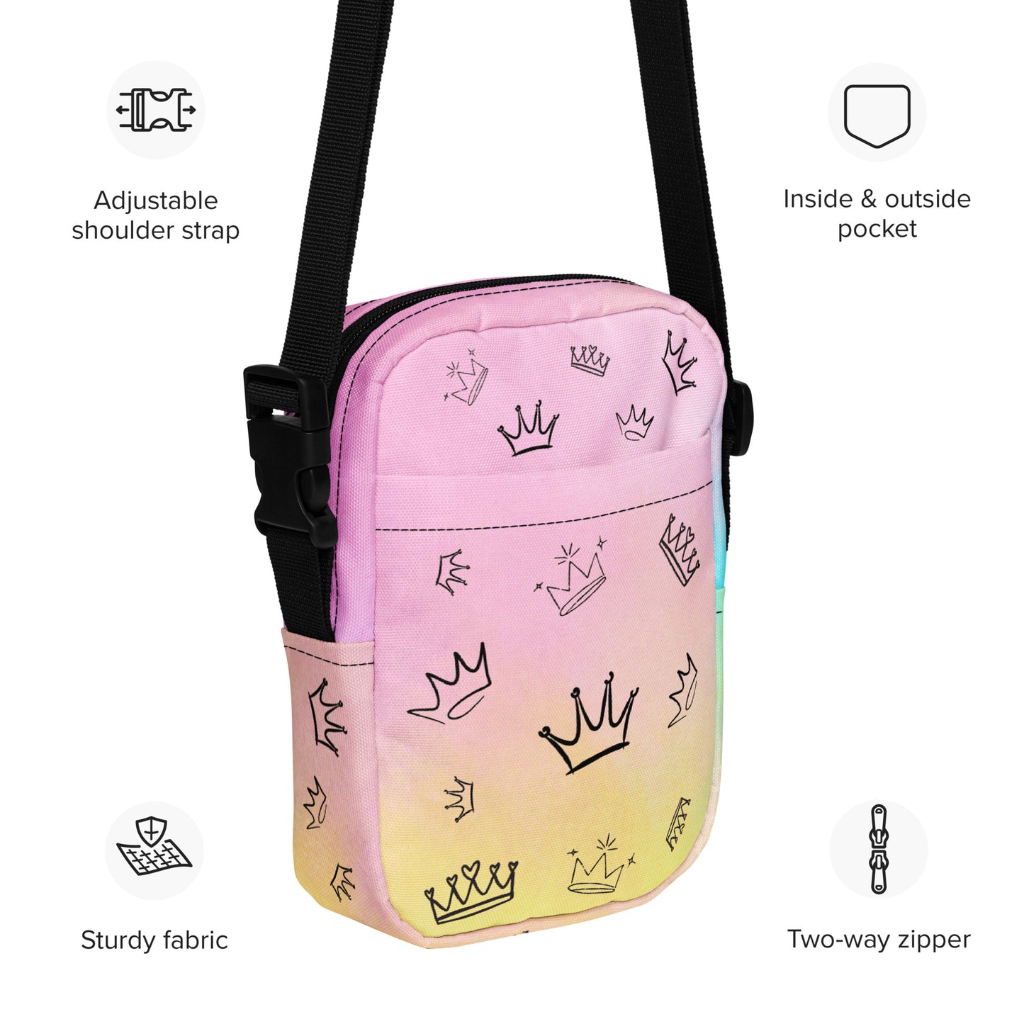 Queen Energy Crossbody Bag - Multicolor