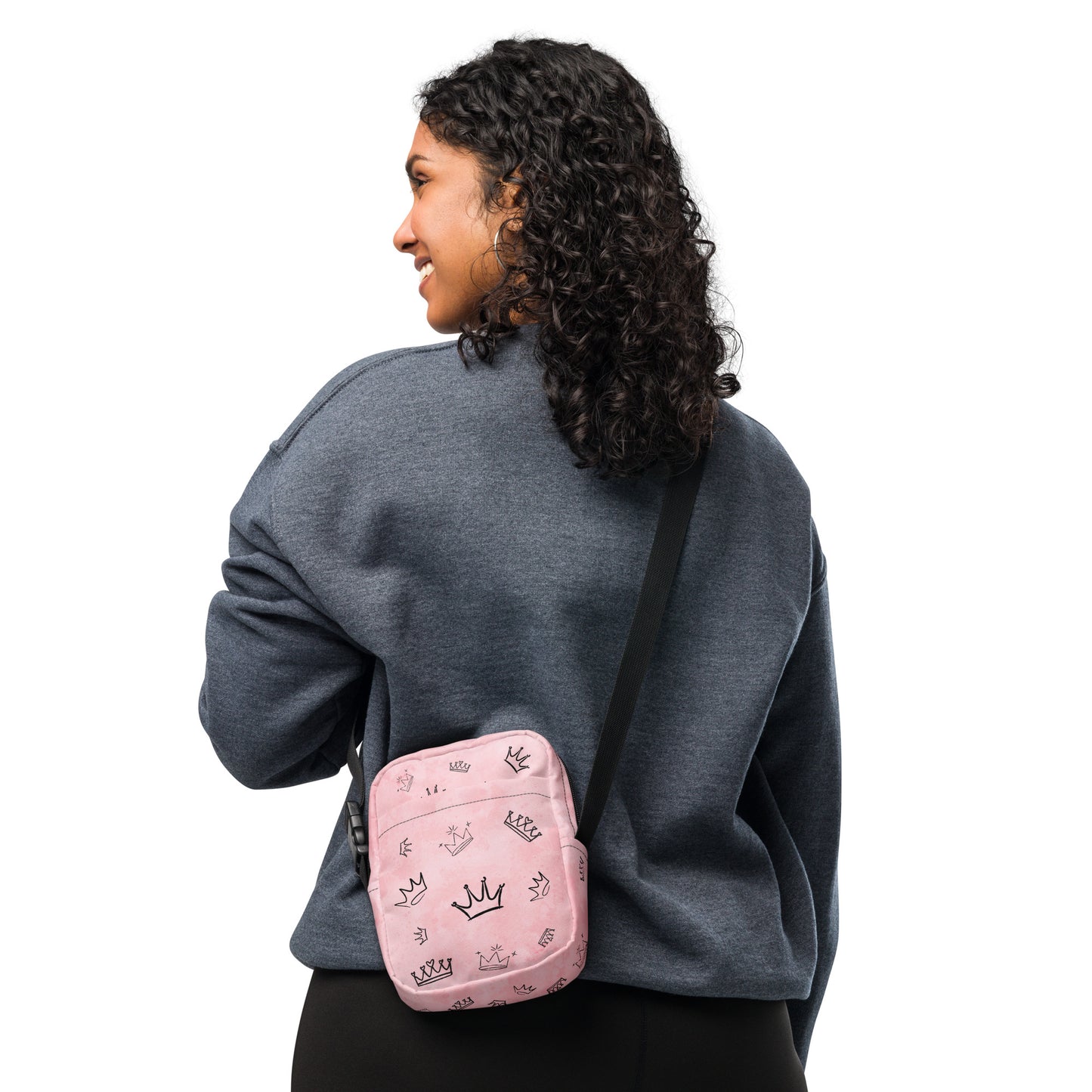 Queen Energy Crossbody Bag - Pink
