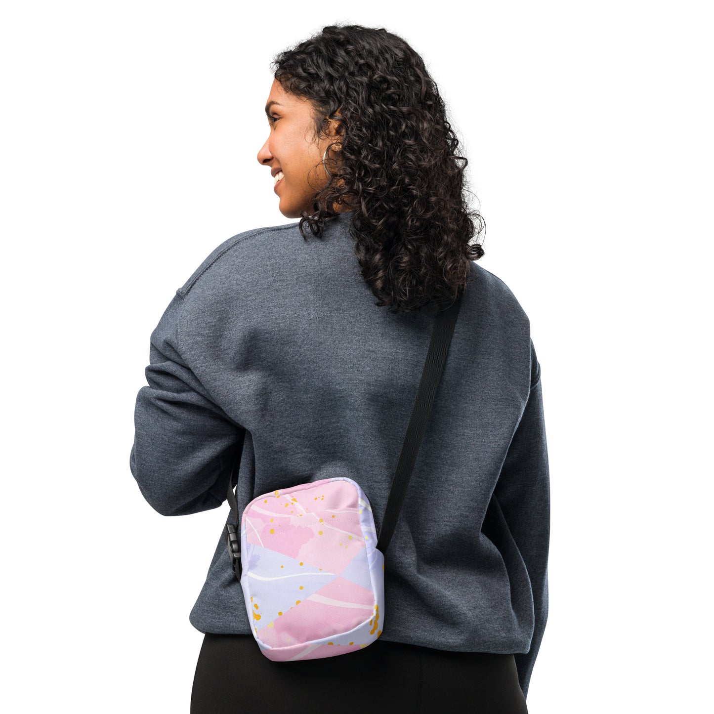 Strong Mind, Calm Spirit - Pink/Lavender - Triangle Pattern