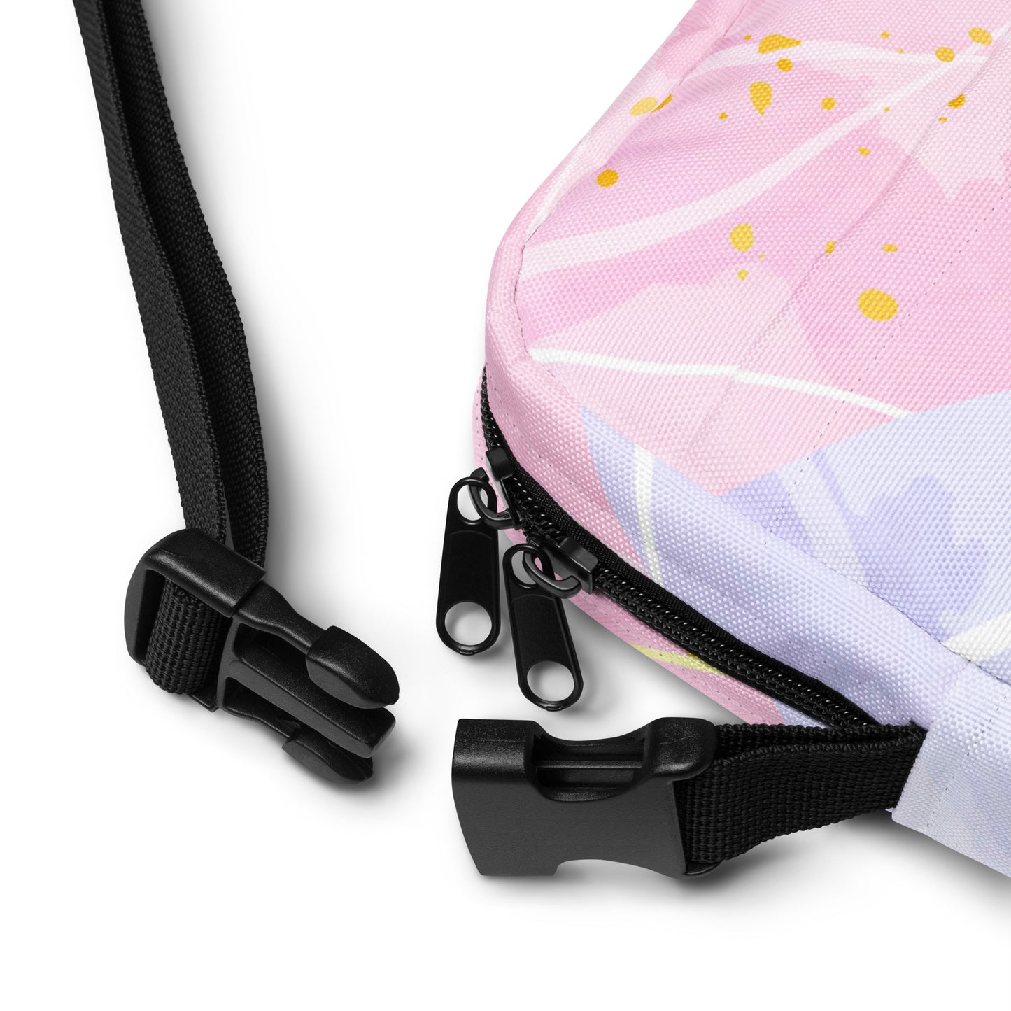 Strong Mind, Calm Spirit - Pink/Lavender - Triangle Pattern