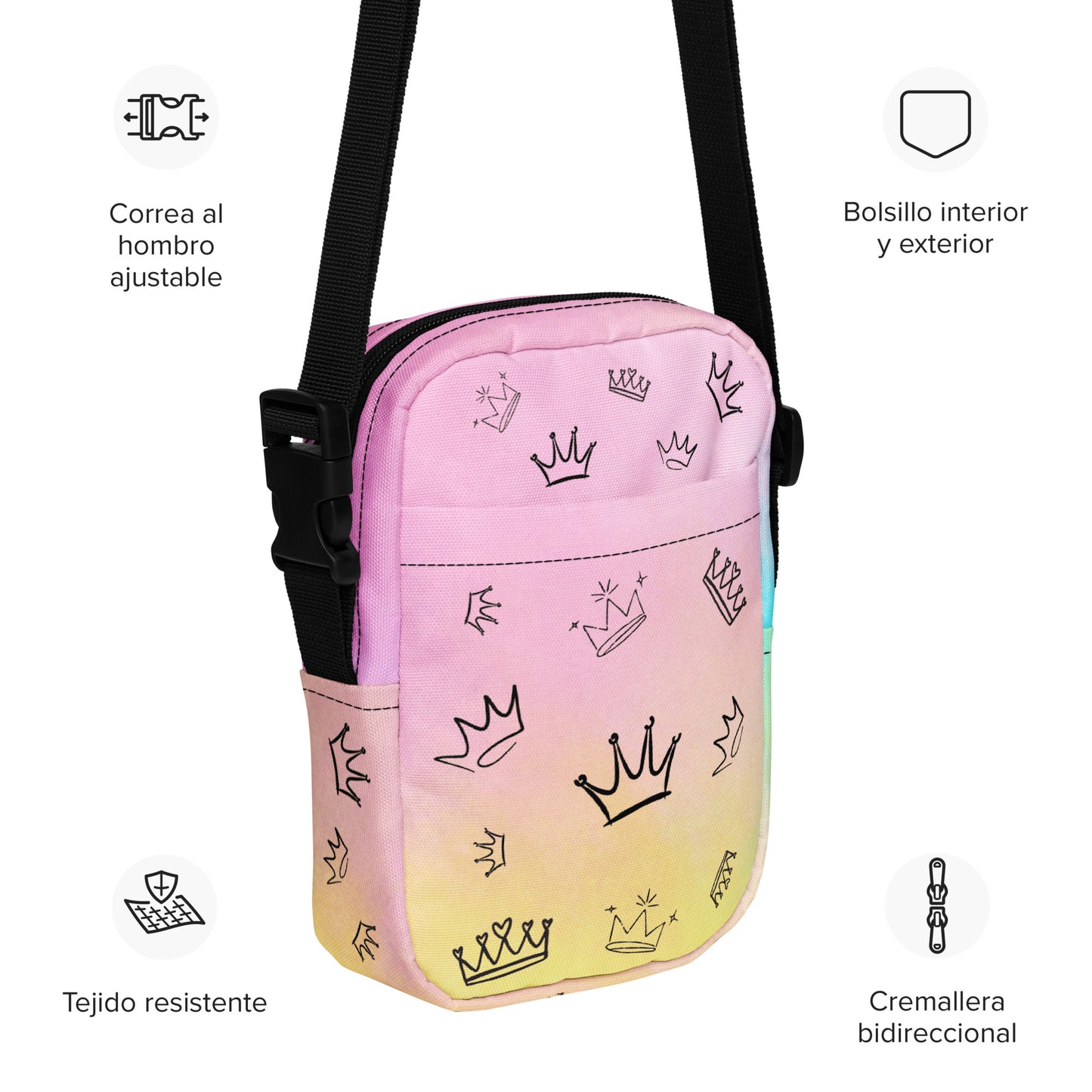 Queen Energy Crossbody Bag - Multicolor