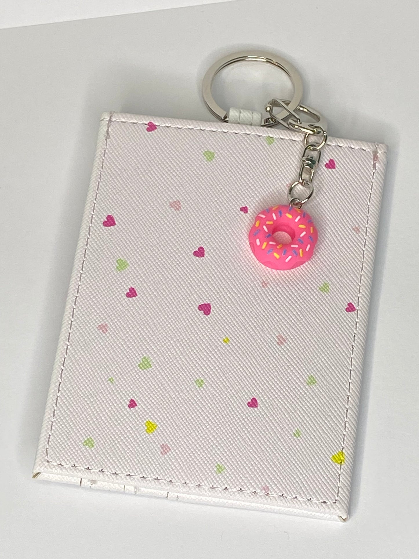 Pink Donut Bag Charm