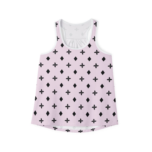 Diamond Chic Tank Top - Light Pink