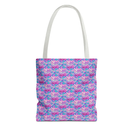 Mermaid Vibes 13" x 13" Tote Bag
