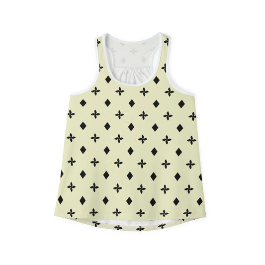 Diamond Chic Tank Top - Yellow